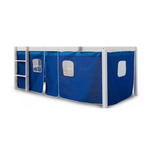 Rideau De Lit Bleu Pour Lit Mezzanine Hs4u