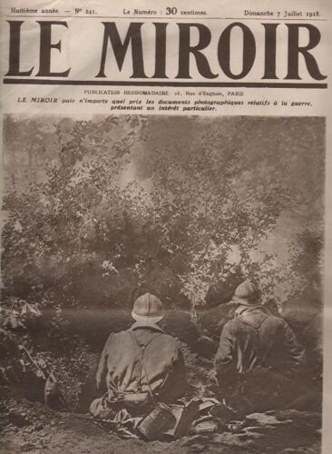 Journal "Le Miroir"  N° 241