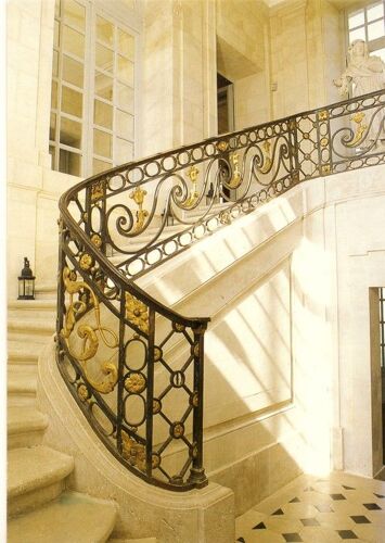 Château Du Champ De Bataille, Le Neubourg : Grand Escalier D'honneur (Photo : Pascual)