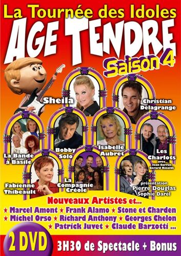 Âge Tendre - La Tournée Des Idoles - Vol. 4