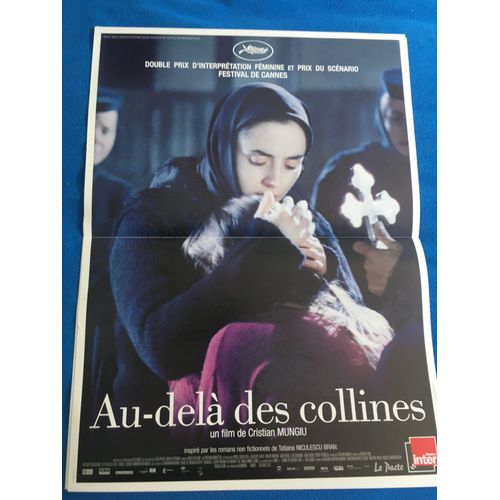 Au-Delà Des Collines /Dupa Dealuri-Véritable Affiche De Cinéma Pliée - Format 40x60 Cm - De Cristian Mungiu Avec Cosmina Stratan, Cristina Flutur, Valeriu Andriuta, Dana Tapalaga, Gina Tandura - 2012