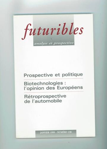 Futuribles N° 238 Janvier 1992