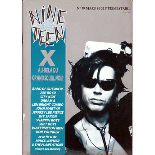 Nine Teen  N° 19 : Au-Dela Du Grand Soleil Noir