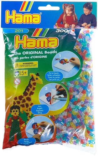 Hama Midi Sachet 3000 Perles Mélange Pailletees