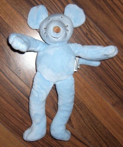 Doudou Souris Bawi Bleue Idem Graine D'eveil Fnac Eveil Et Jeux
