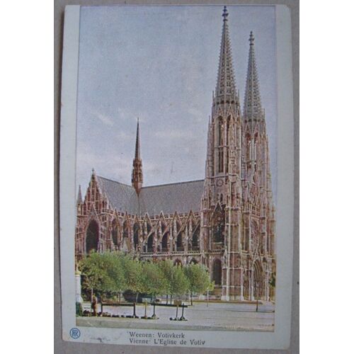 Vienne. L'eglise De Votive. Y&t Be 83. 1912. Walcourt