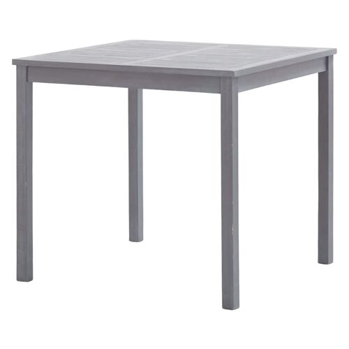 Vidaxl Mobilier À Dîner De Jardin 5 Pcs Bois D'acacia Massif Gris
