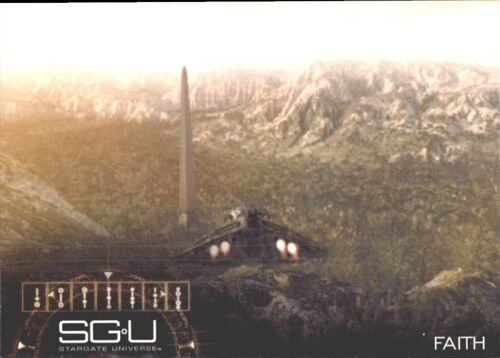 Trading Card Sgu Stargate Universe Faith 37