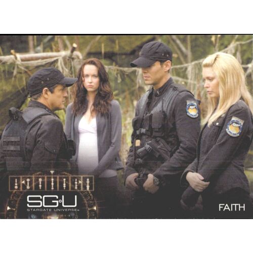 Trading Card Sgu Stargate Universe Faith 39