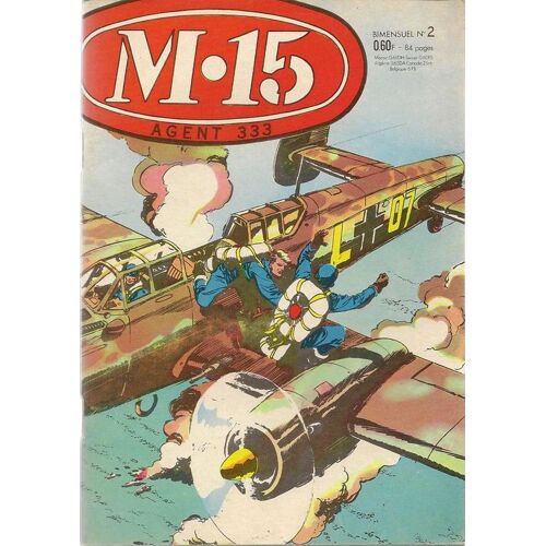 M 15 Agent 333  Bd Petit Format  N° 2 : M 15 Agent 333  1ere  Serie