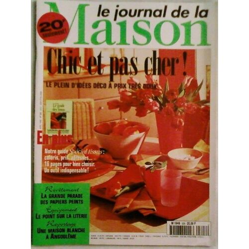 Journal De La Maison (Le) N° 326 Du 01/04/1999