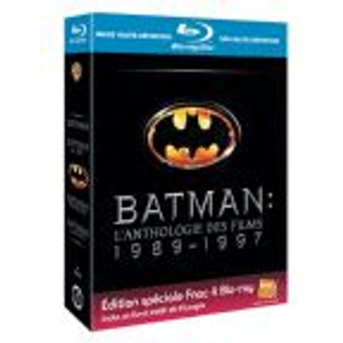 Coffret Batman - L'intégrale - 4 Blu-Ray - Edition Spéciale Fnac