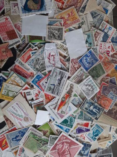 Lot De 500 Timbres Anciens Europe