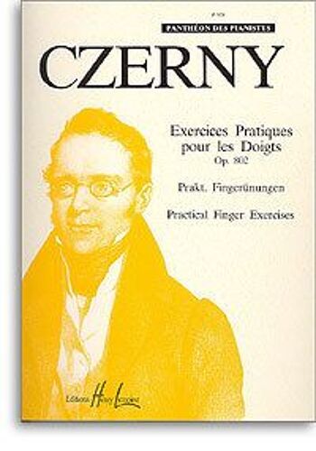 Pantheon Des Pianistes - Czerny - Exercices Pratiques Pour Les Doigts Op.802