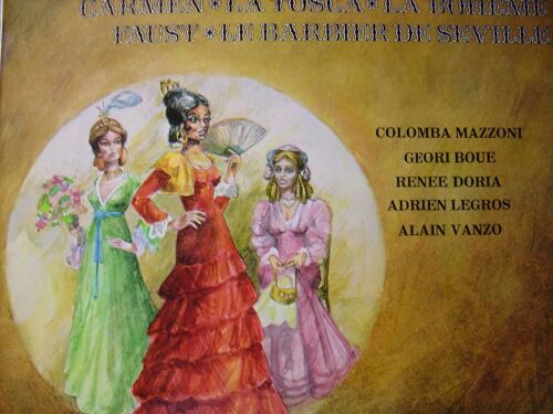 Carmen,La Tosca, La Boheme, Faust, Le Barbier De Seville