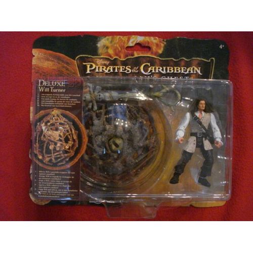 Pirates Des Caraibes - Will Turner Deluxe Avec La Cage En Os