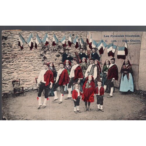 Carte Postale De Laruns (Hautes Pyrénées) Vallée D' Ossau : Danse Folklorique Ossaloise (Réf.1066)