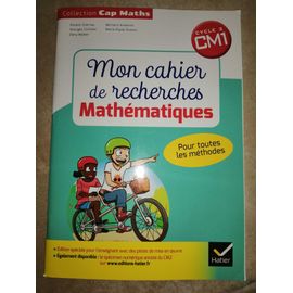 Mon Cahier De Recherches - Mathematiques Cm1 - Coll Cap Maths -