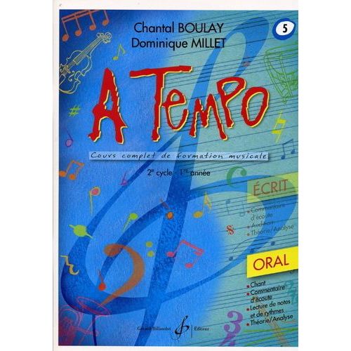 Boulay : A Tempo Vol 5 Oral - Billaudot