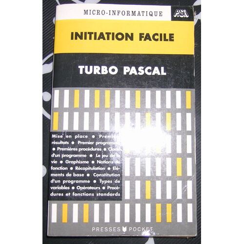 Initiation Facile Turbo Pascal