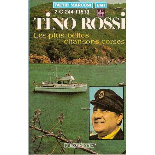 Tino Rossi - K7 Audio - Les Plus Belles Chansons Corses
