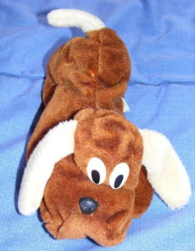 Peluche Chien "Basset" Marron