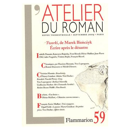 L'atelier Du Roman N° 59, Septembre 200 - Tworki, De Malek Bienczyk - Ecrire Après Le Désastre