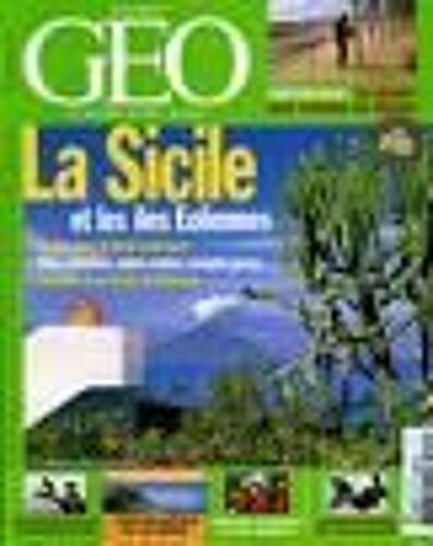 Geo 2008 (N°352) La Sicile Et Les Iles Eolienes