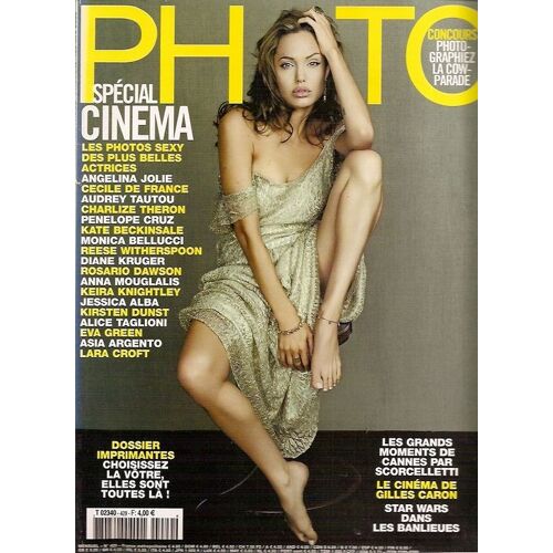 Magazine Photo De Mai 2006  N° 429 : Angelina Jolie Cecile De France Audrey Tautou Charlize Theron Penelope Cruz Kate Beckinsale Monica Bellucci Diane Kruger Eva Green Lara Croft ...