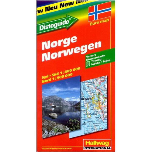 Norvège - Carte Routière