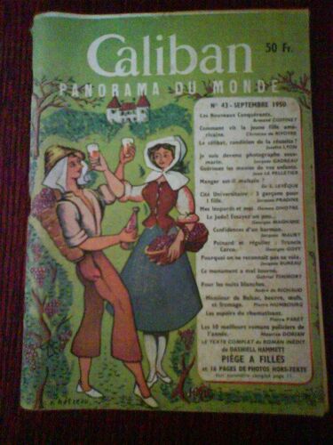 Caliban  N° 43 : Panorama Du Monde
