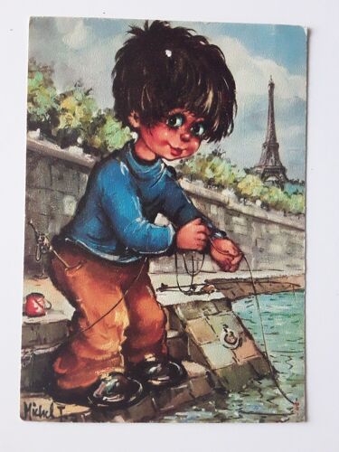 Carte Postale Michel Thomas Le Pêcheur