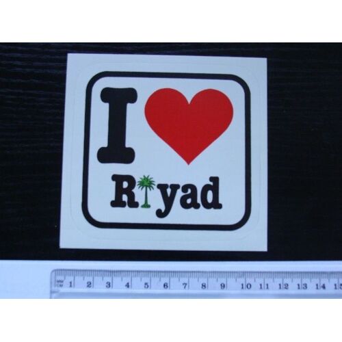 Autocollant "I Love Riyad"