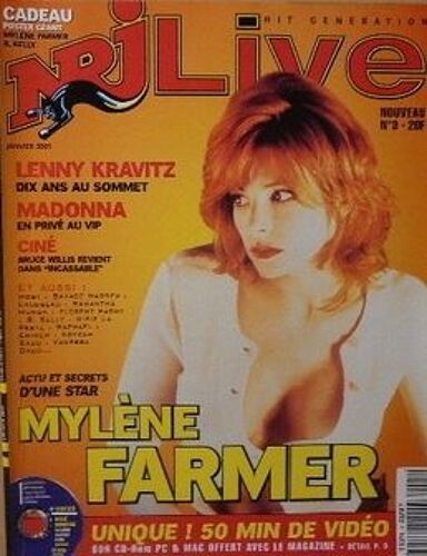 Nrj Live  N° 3 : Mylene Farmer - Lenny Kravitz - Madonna - Bruce Willis - Moby - Calogéro - Florent Pagny - R Kelly - Raphael - Eminem