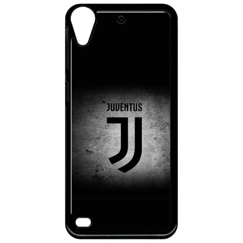 Coque Pour Smartphone - Juventus Foot Logo Fond Noir - Compatible Avec Htc Desire 530 - Plastique - Bord Noir