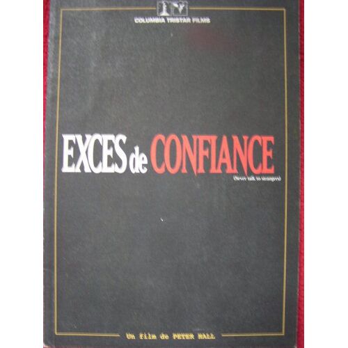 Excès De Confiance - Antonio Banderas - Rebecca De Mornay - 1996 - Dossier De Presse  N° 1
