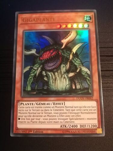Yu-Gi-Oh ! Gigaplante Duov-Fr062