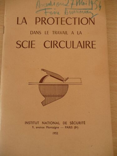 La Protection Dans Le Travail A La Scie Circulaire