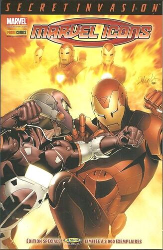 Marvel Icons  N° 52 : " Asile De Fous " ( Édition Variant : Édition Spéciale " Album " Limitée À 2000 Exemplaires )