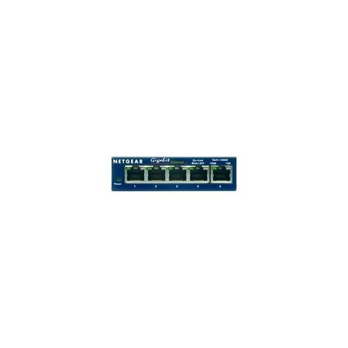NETGEAR GS105 - Commutateur - 5 x 10/100/1000 - de bureau