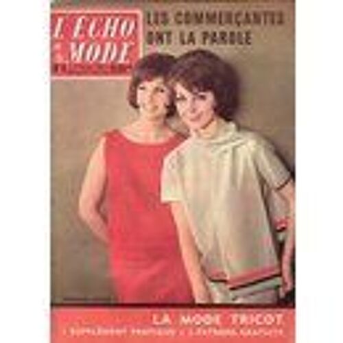 Echo De La Mode  N° 8 : Du 19 Février 1961 : Mode Tricot