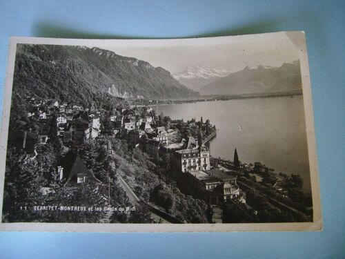 Territet Montreux Et Les Dents Du Midi Suisse