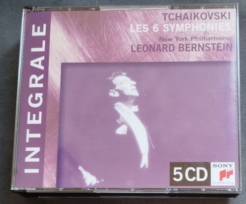 Tchaikoski Coffret 5 Cd Intégrale Les 6 Symphonies Direction Léonard Bernstein