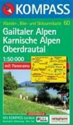 Gailtaler Alpen / Karnische Alpen / Oberdrautal 1 : 50 000 Mit Panorama