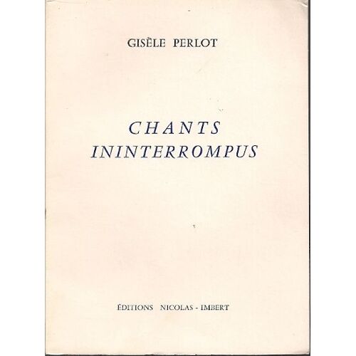 Chants Ininterrompus