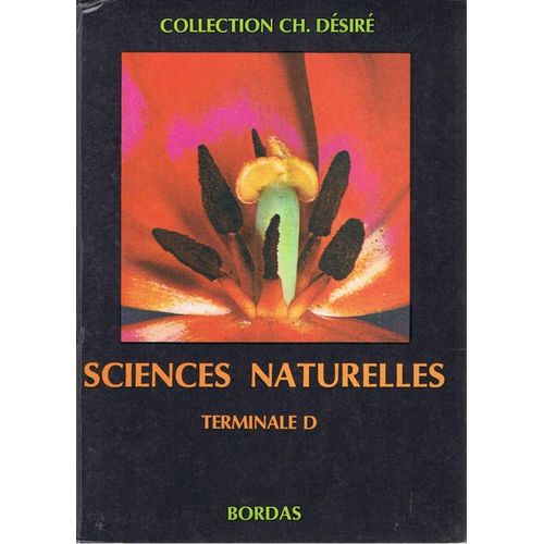 Sciences Naturelles Terminale D   Bordas