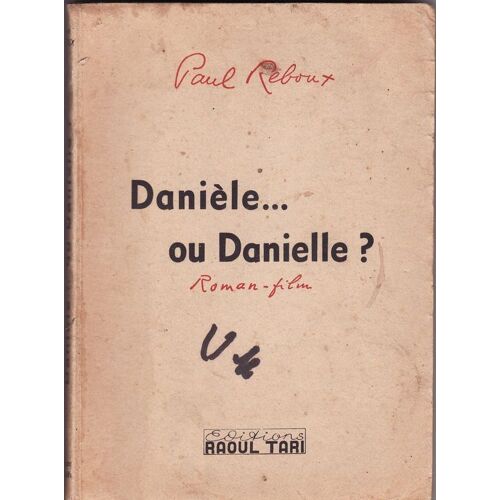 Danièle... Ou Danielle ?   Roman-Film
