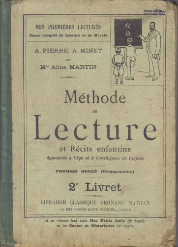 Methode De Lecture Et Recits Enfantins - Premier Degre - 2° Livret