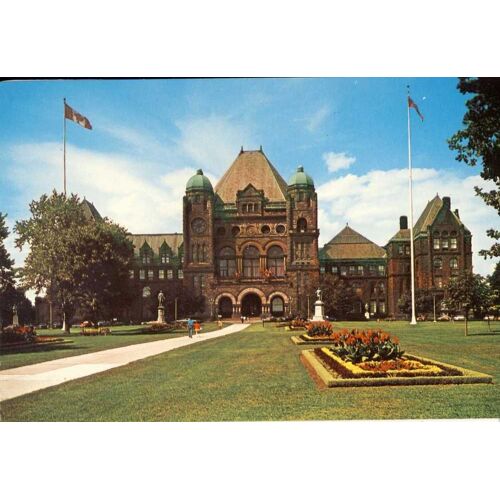 Toronto : The Ontario Governement Legislative Building At Queen's Park