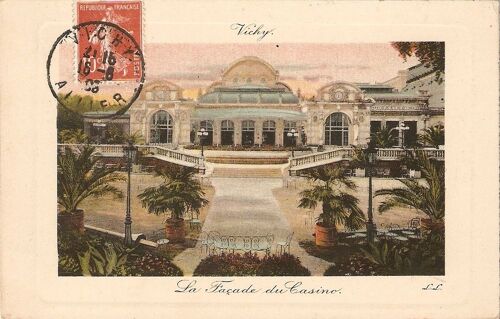 Carte Postale Du Casino De Vichy